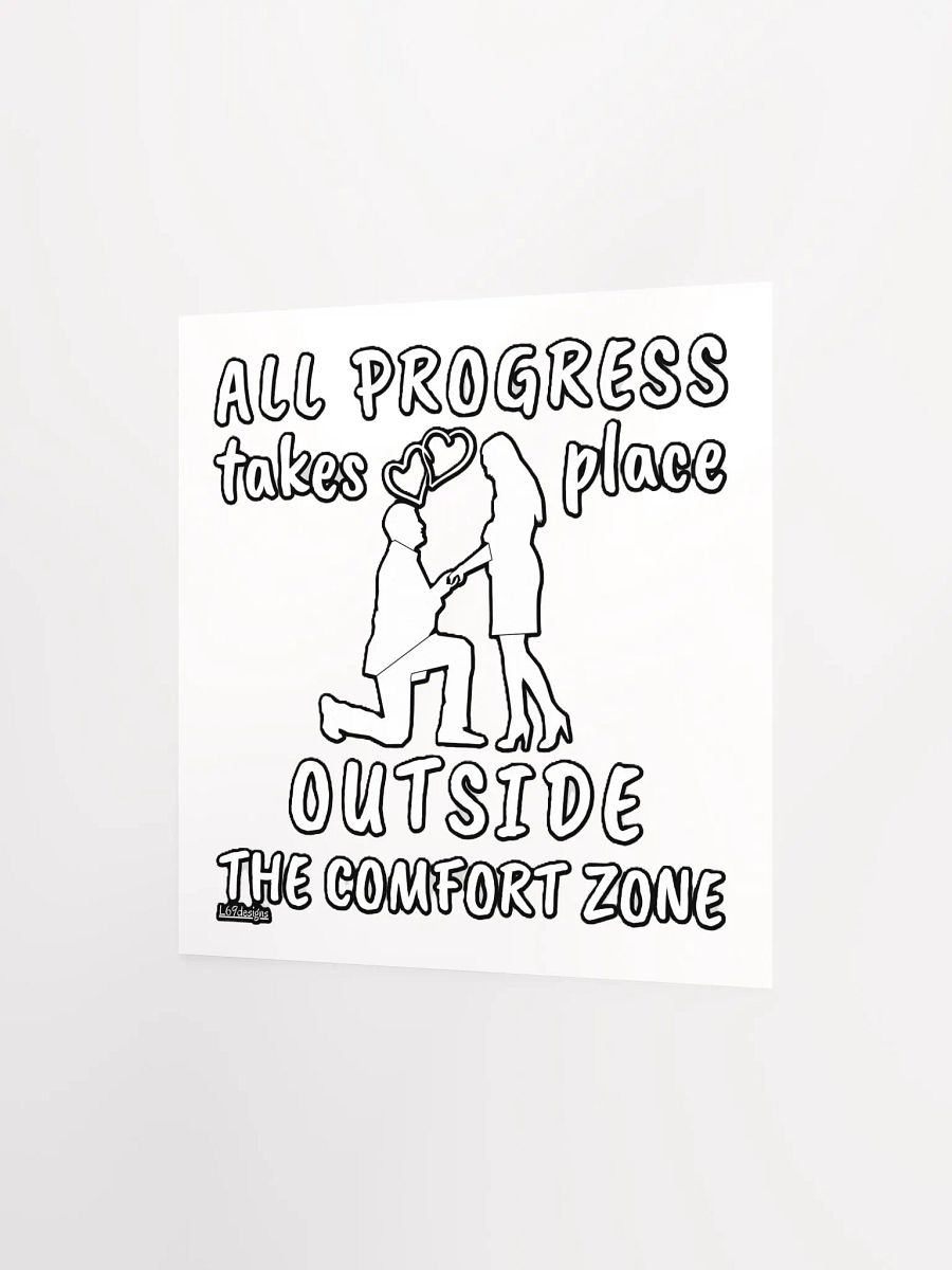 ALL PROGRESS TAKES PLACE OUTSIDE THE COMFORT ZONE product image (6)