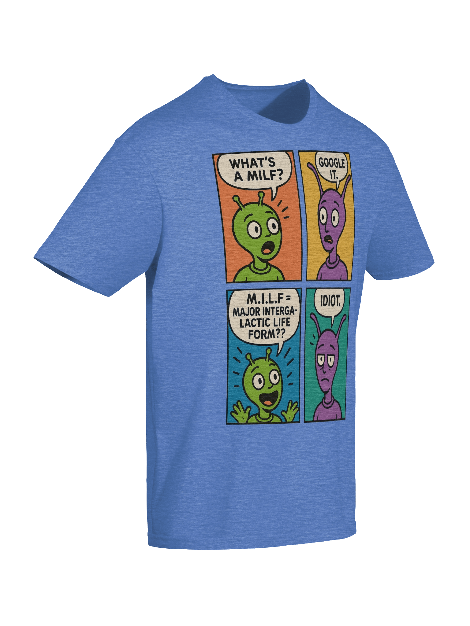 curious extraterrestrial - Funny humor tee product image (70)