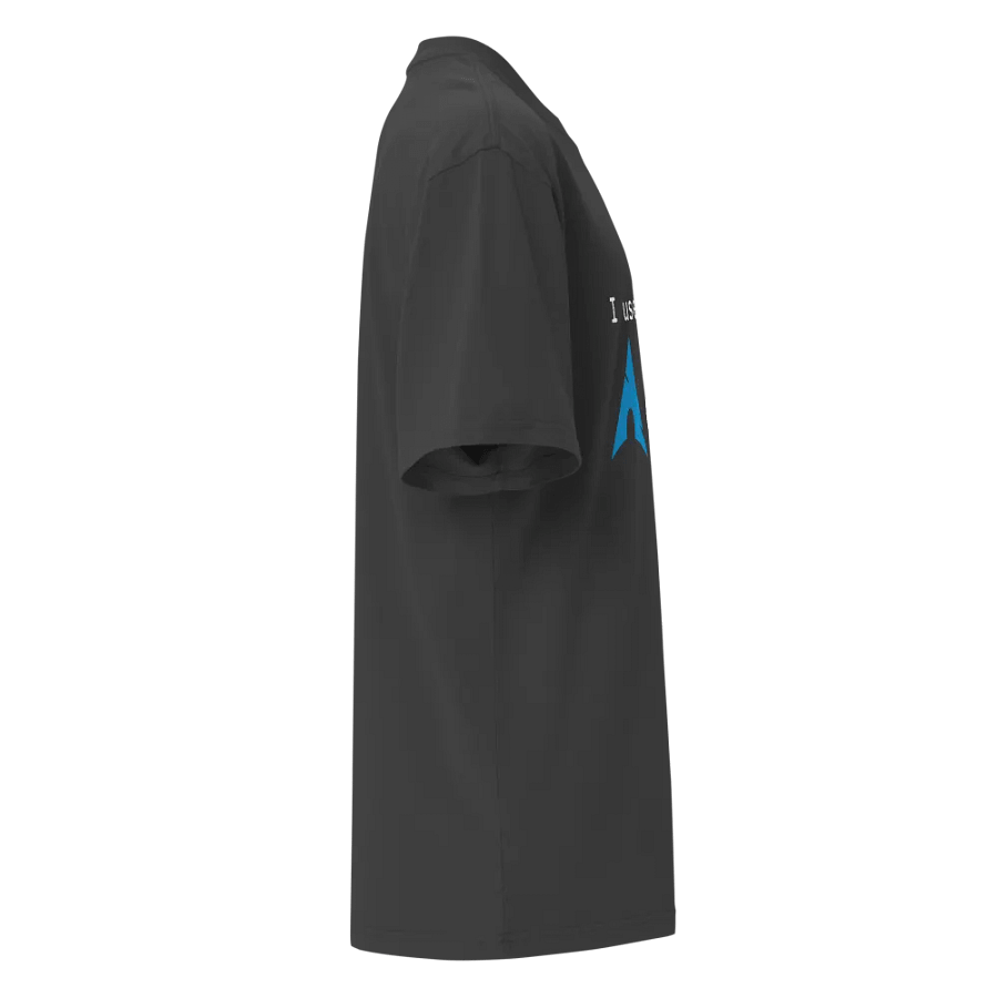 Arch Linux meme Oversized Tee product image (6)