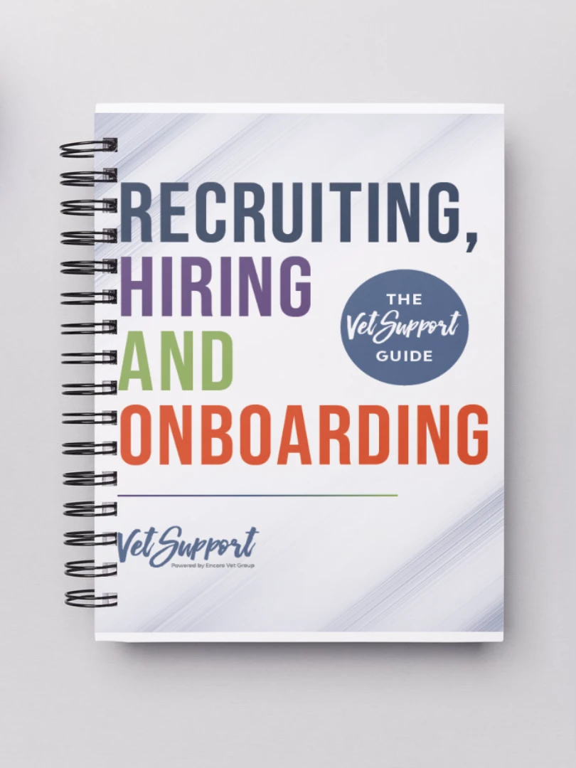 The VetSupport Guide to Recruiting, Hiring and Onboarding product image (1)