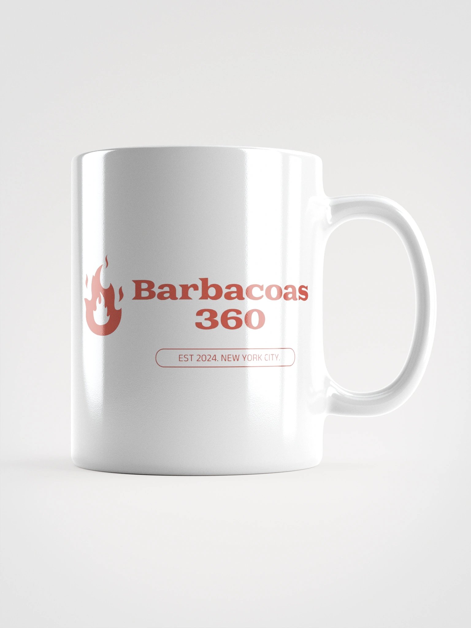 Barbacoa360 White Glossy Mug product image (2)