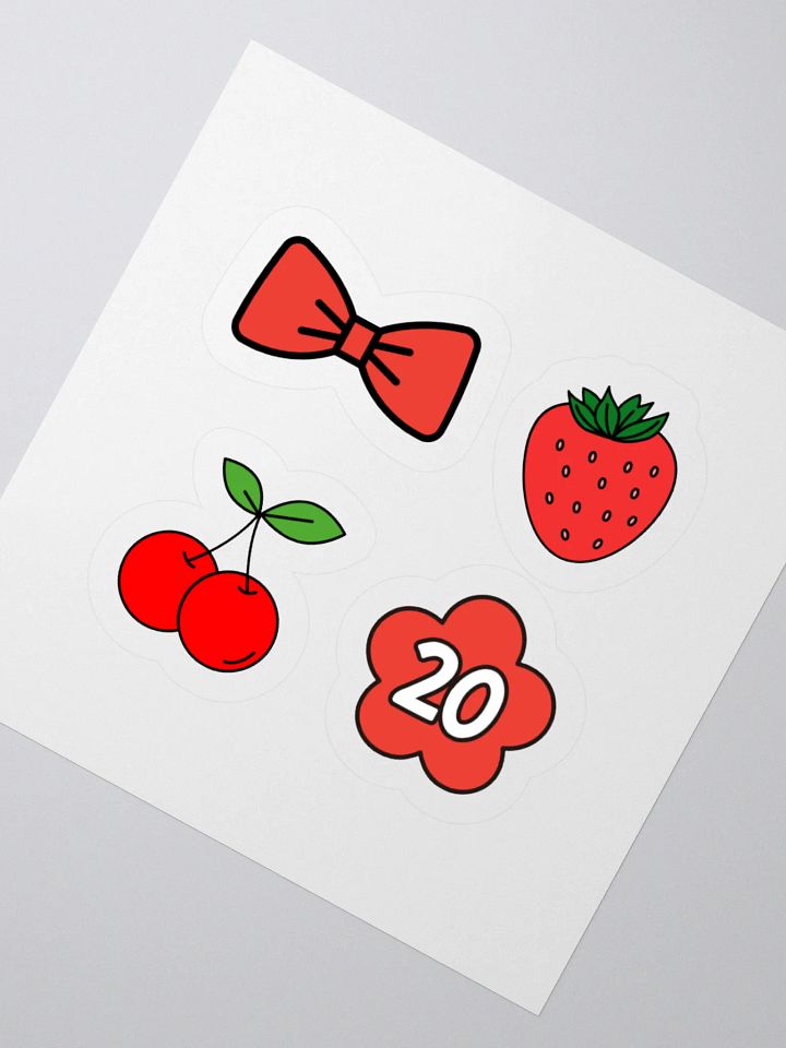 Charming Icons Kiss Cut Stickers Set product image (6)