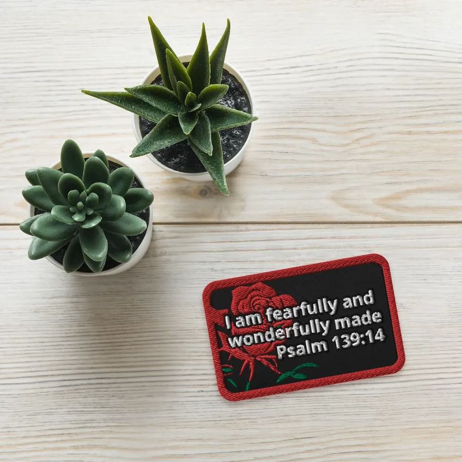Fearfully and Wonderfully Made Patch product image (5)