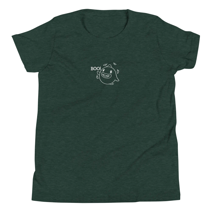 Boo! Embroidered Youth Tee product image (10)