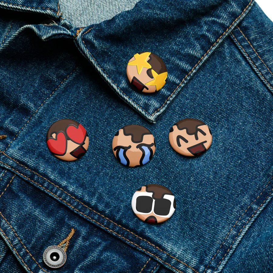 UnderMyCap Pins Set Of Five product image (4)