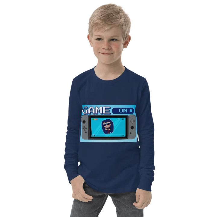 Youth Game On Long Sleeve Top product image (1)