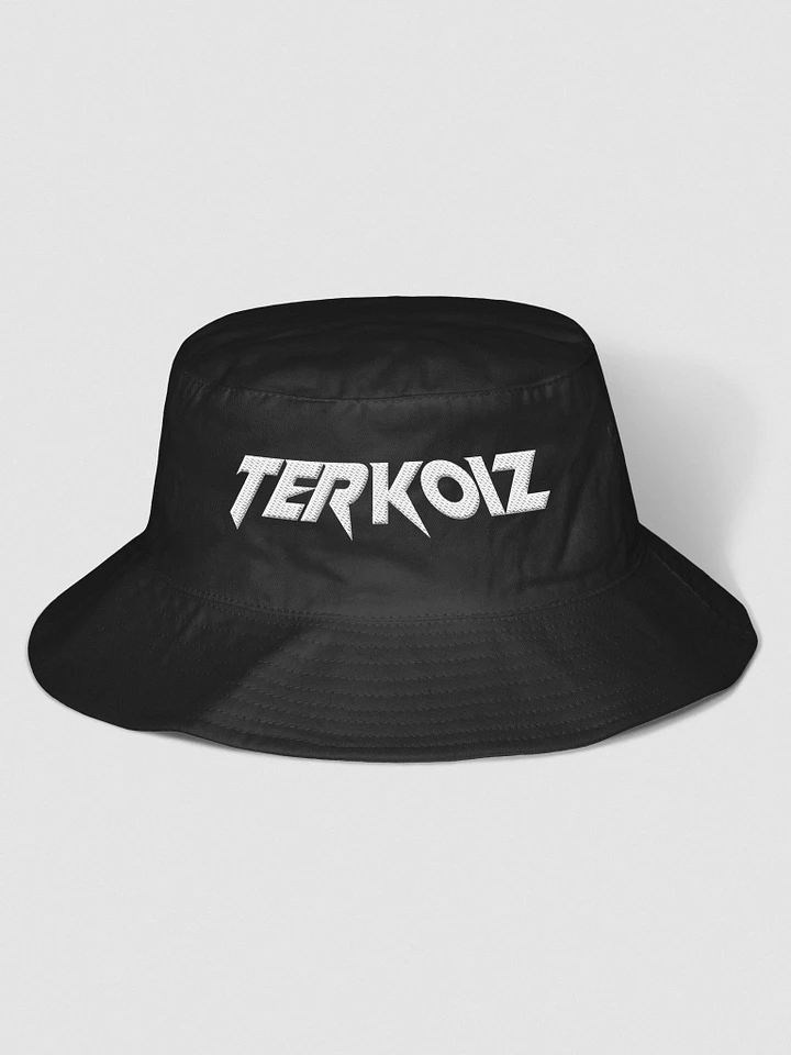 TERKOIZ LOGO BUCKET HAT (BLACK) product image (1)