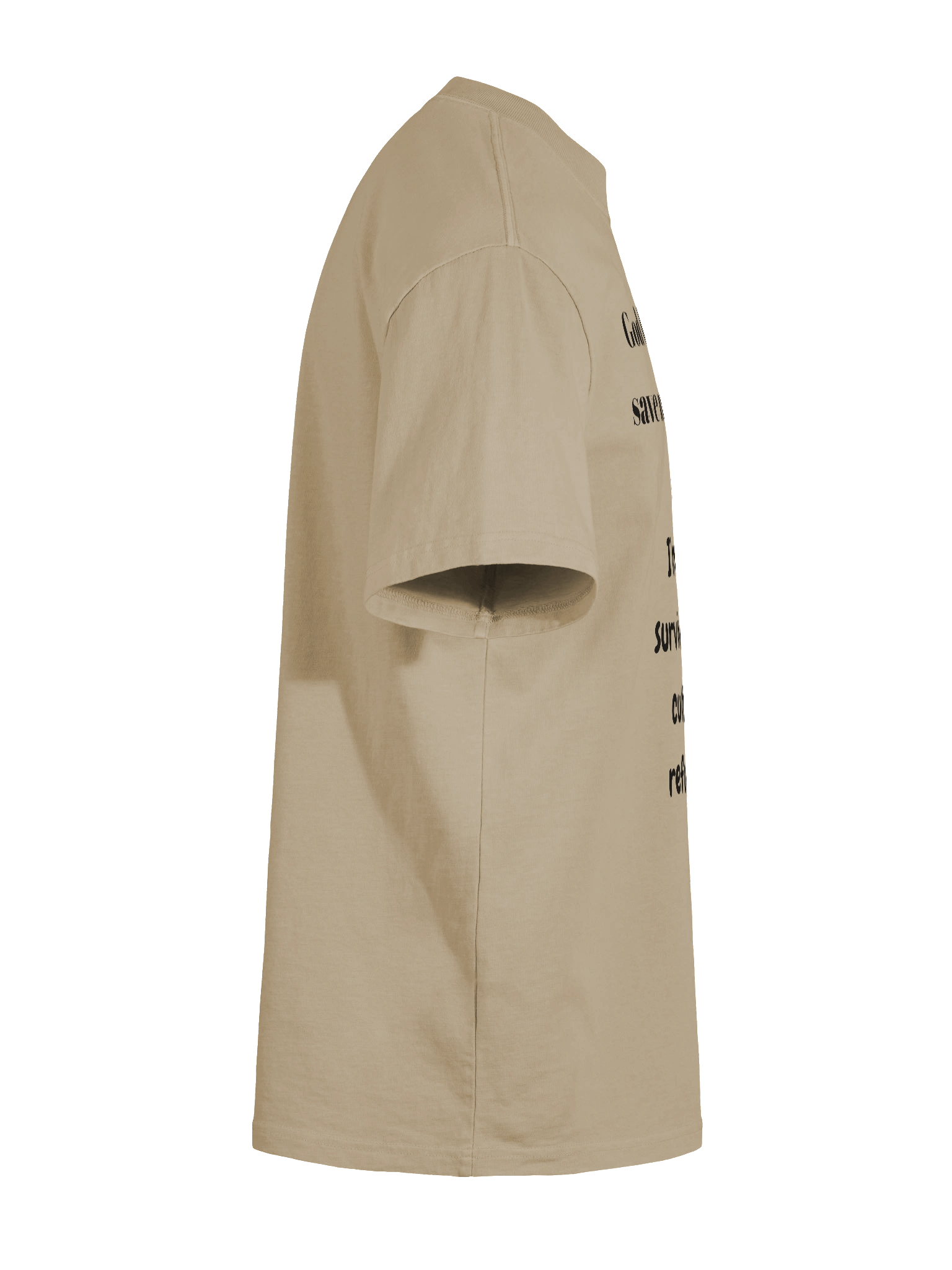 Embrace the Call Ethereal Black Oversized Tee product image (33)