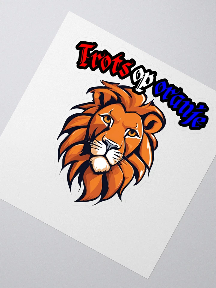 Trots op oranje sticker product image (2)