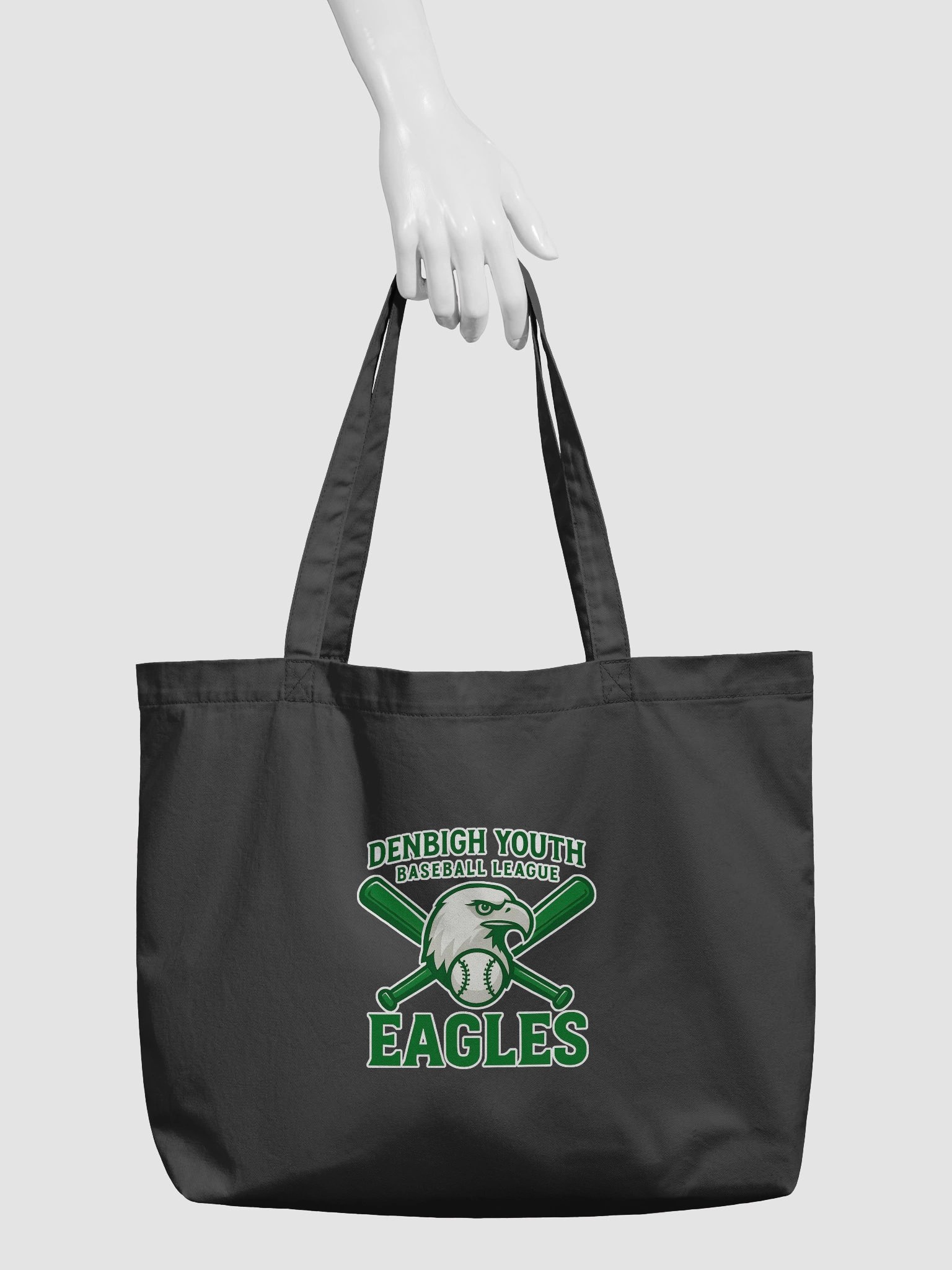 Eagles Baseball Organic Tote Bag product image (3)