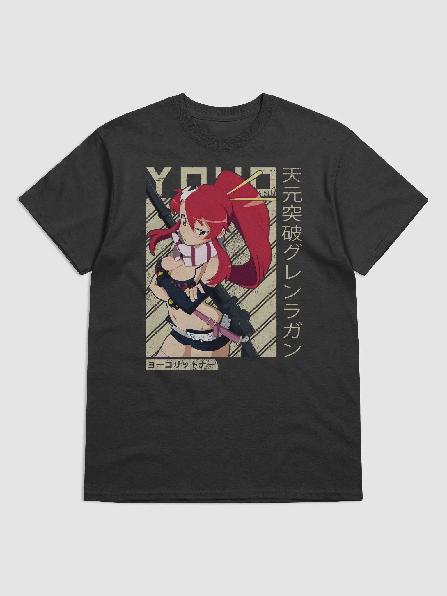 Gurren Lagann Yoko Gunner T-Shirt – Gildan Heavyweight product image (1)
