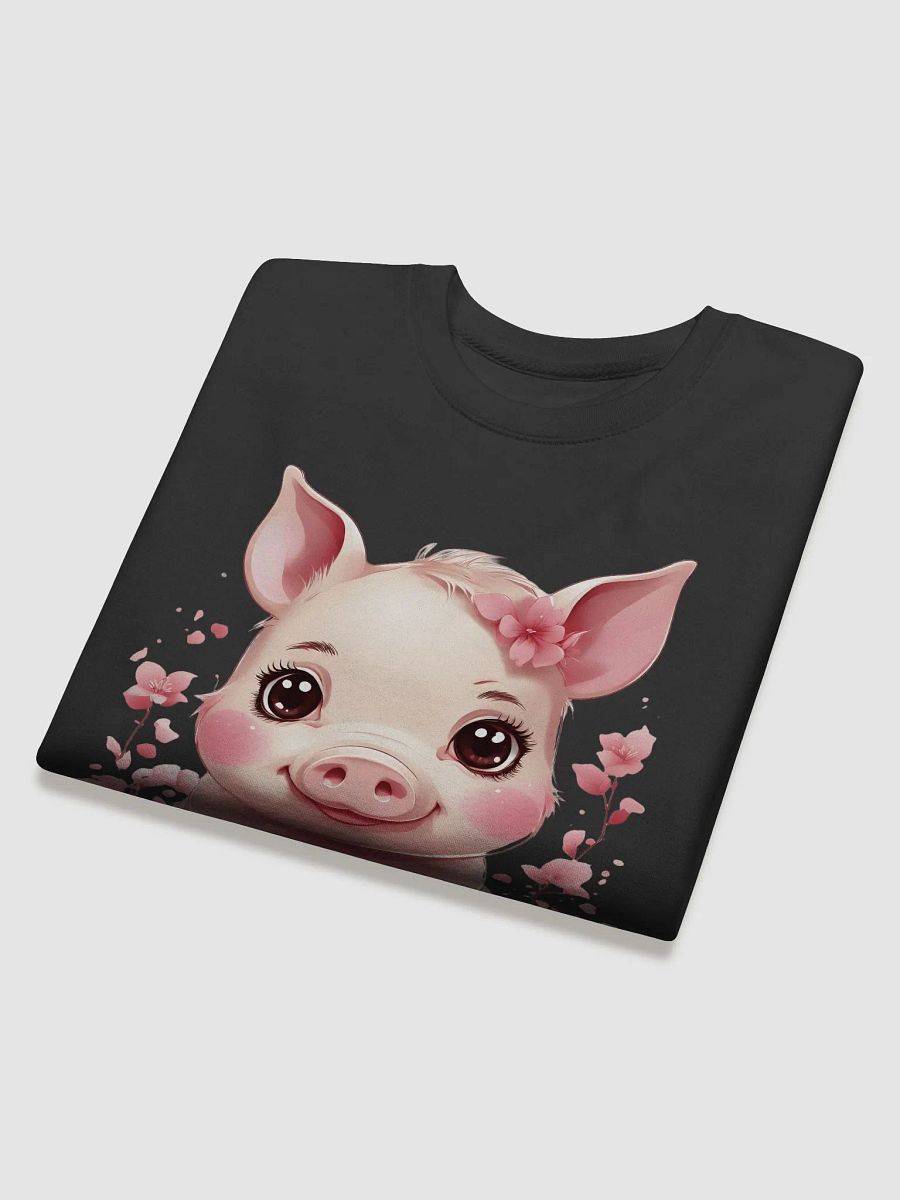 Whimsical Piglet Cartoon Premium Sweatshirt product image (26)