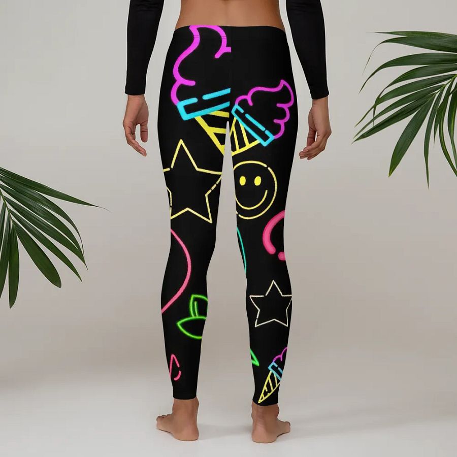 Neon Dreams All-Over Leggings product image (4)