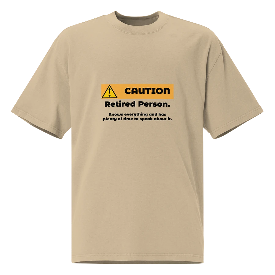 Caution Retired Person product image (1)