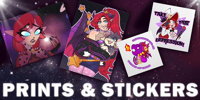 PRINTS & STICKERS