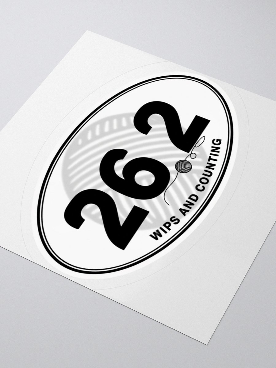 26.2 WIPs and Counting – Hooker Mom™ Sticker product image (9)