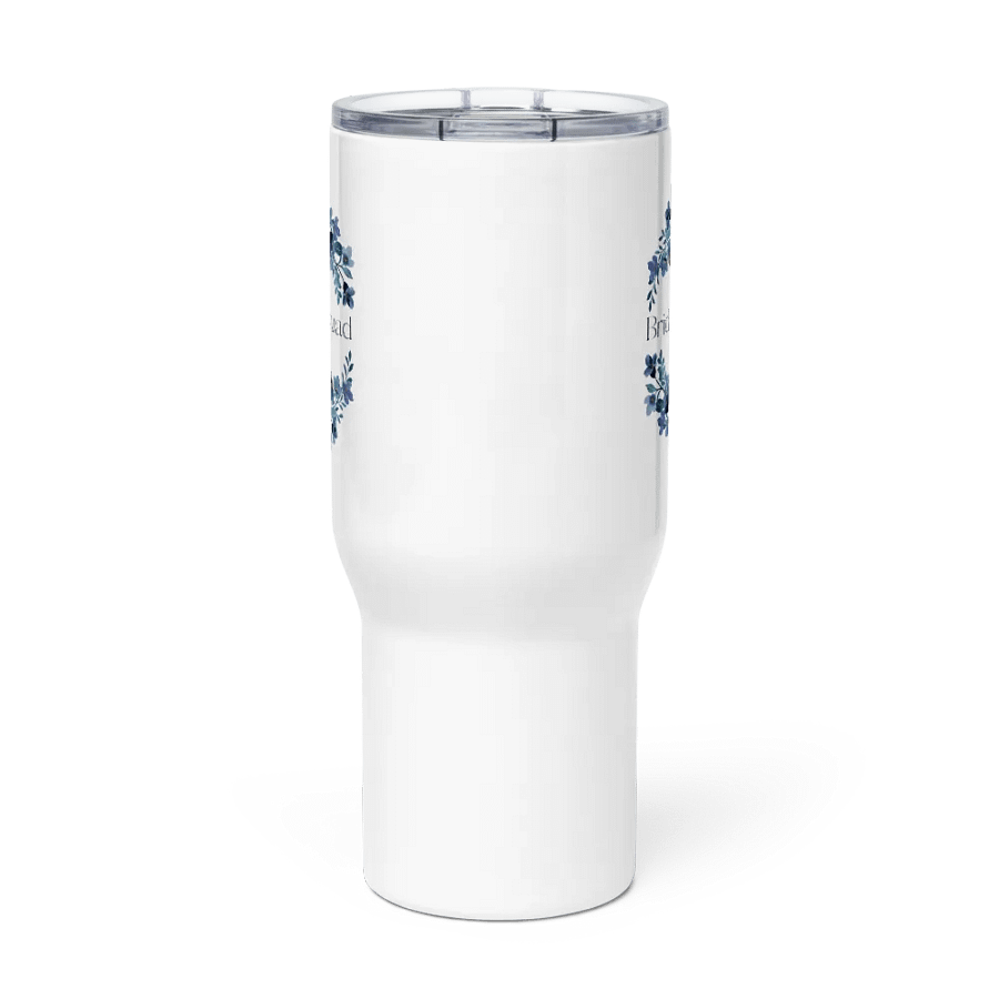 Bridal Squad 009 Blue Floral Bliss Travel Mug product image (2)