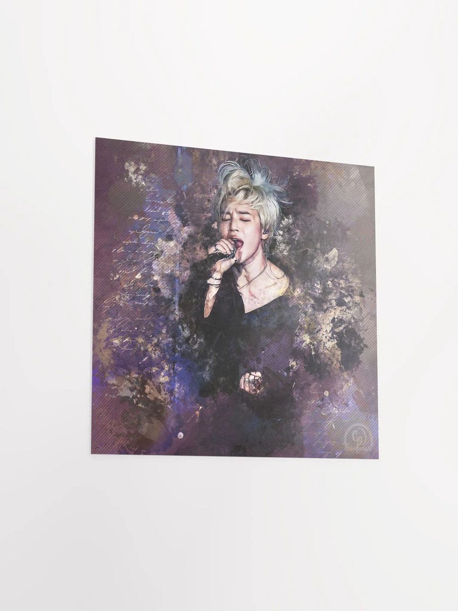 BTS - Jimin - Pure Devotion Print (Unframed) - Designed by ChimberArt product image (13)