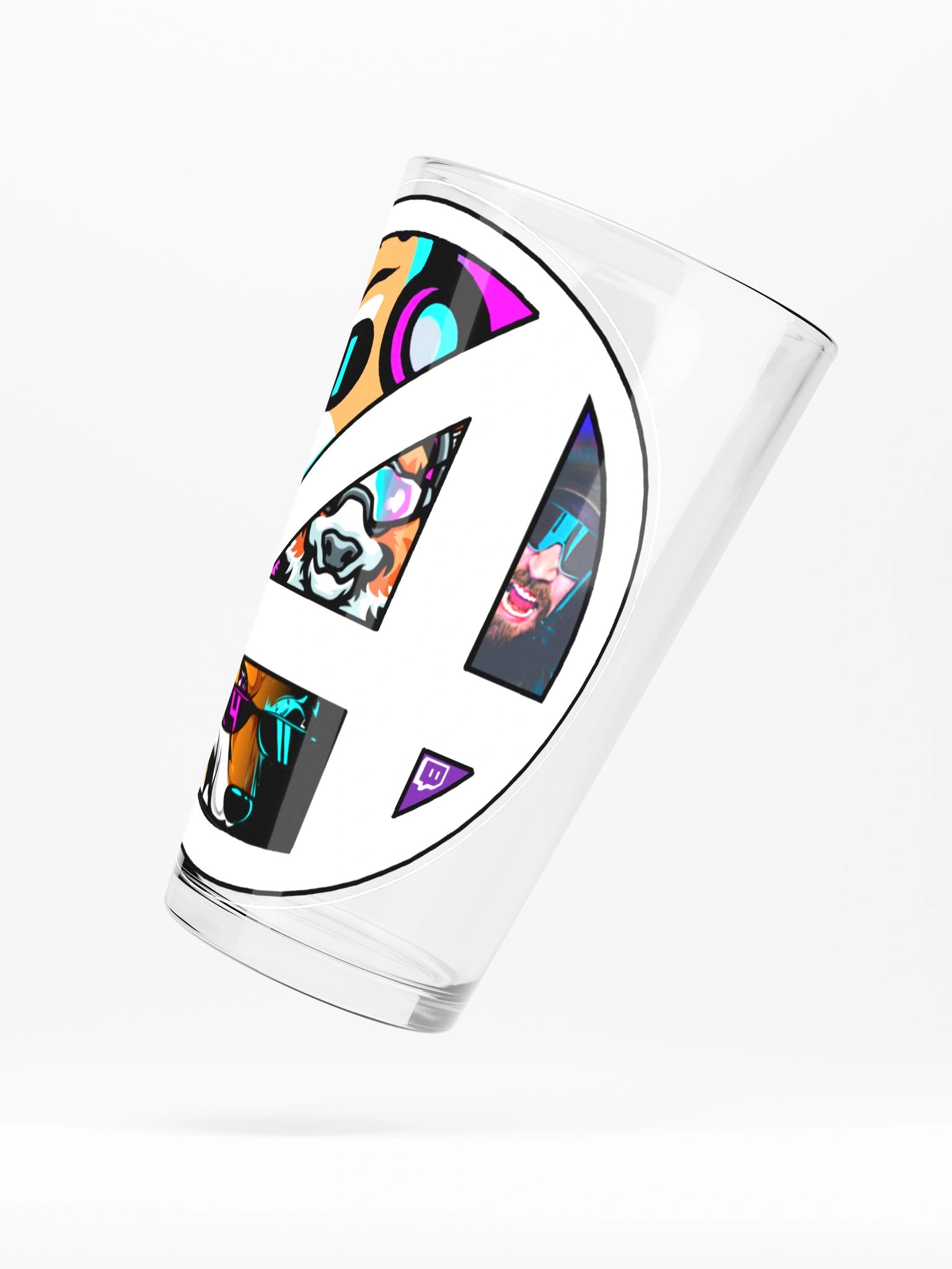 4-Year Streamiversary Commemorative Pint Glass product image (5)