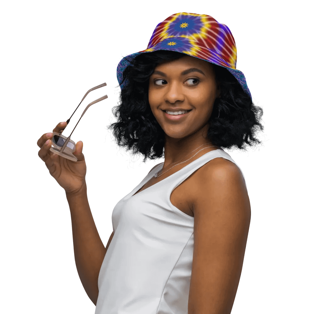 Tie Dye Kaleidoscope Buckethat product image (8)