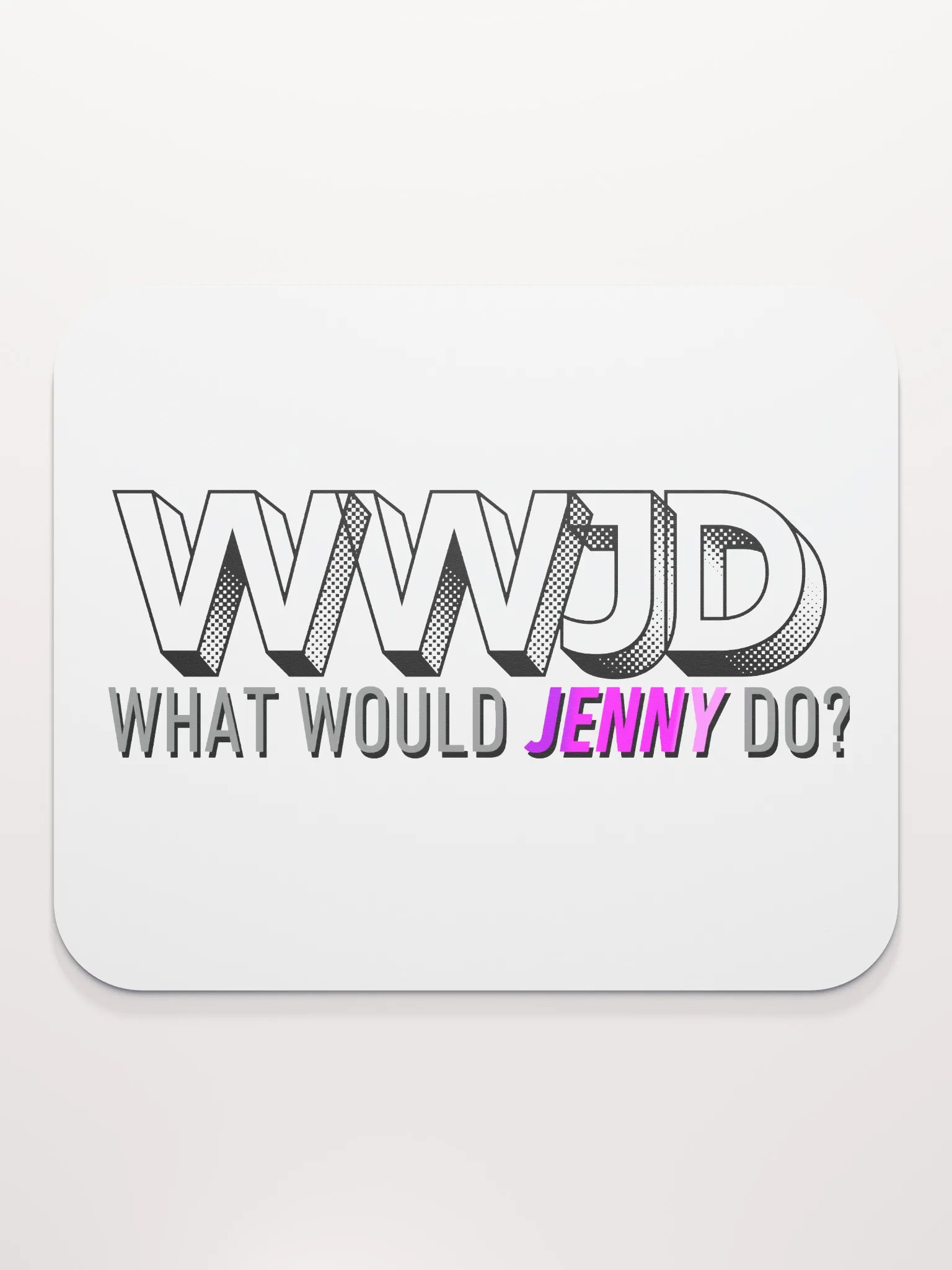 WWJD mouse pad product image (2)