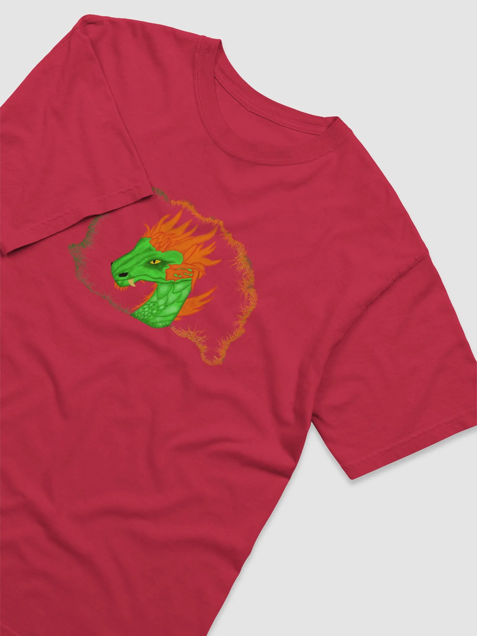 Vibrant Dragon Head T-Shirt product image (3)