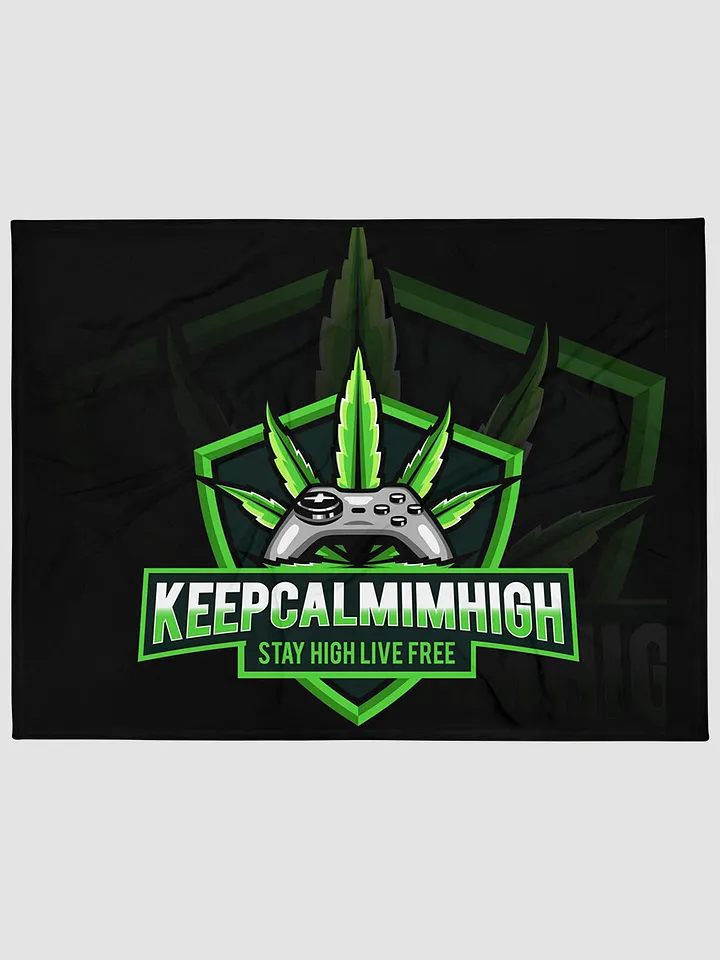 [keepcalmimhigh] Throw Blanket product image (1)