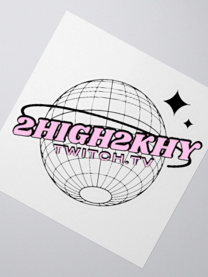 2H2K Logo Sticker V2 product image (5)