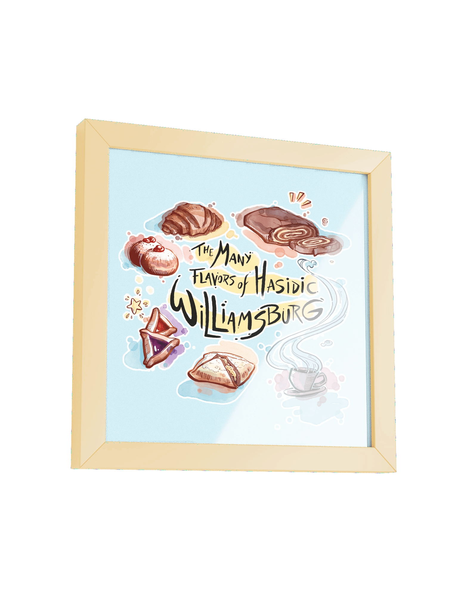 Many Hasidic Flavors Framed Poster product image (3)