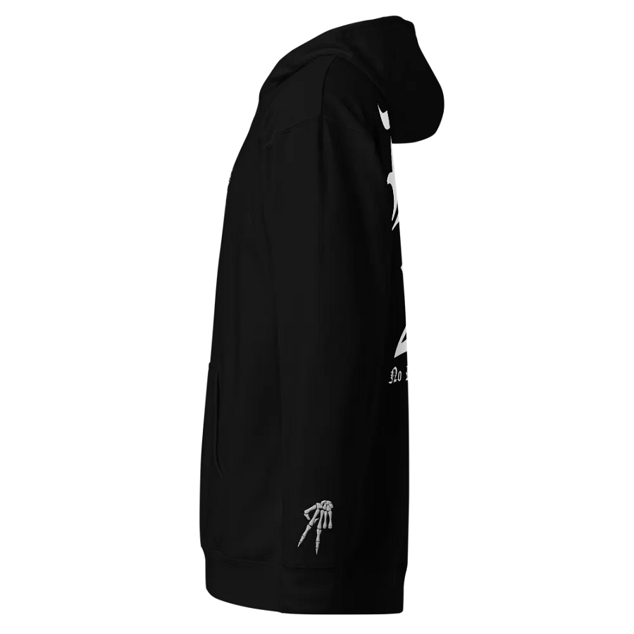 DEM 2s | GOTH HOODIE | FRONT + SLEEVE EMBROIDER product image (3)