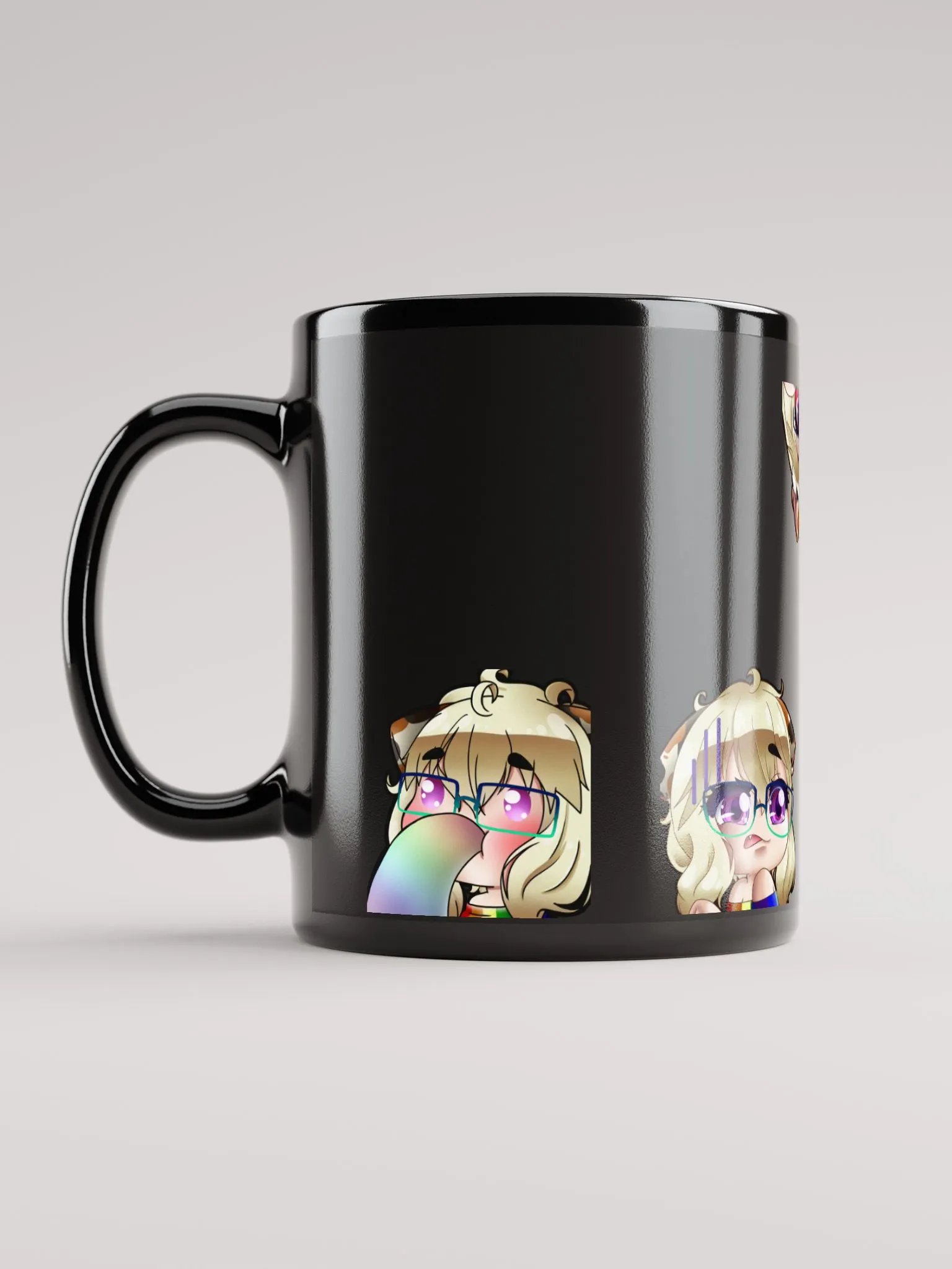 Emote Set - Black Mug product image (6)