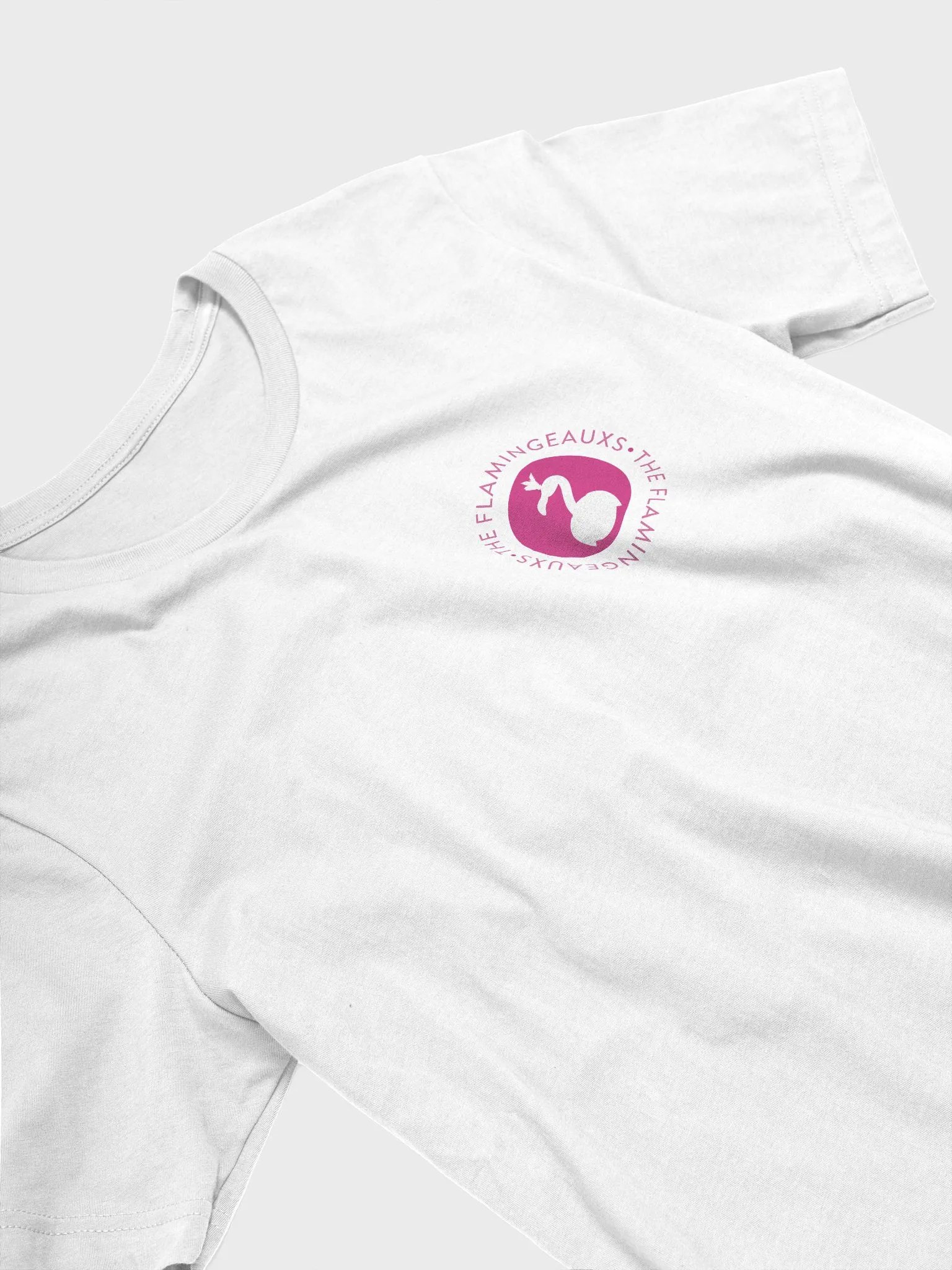 Flocker Shirt White Bella and Canvas product image (3)