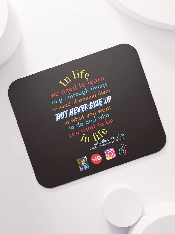 Mouse Pad [Quote 7] product image (1)
