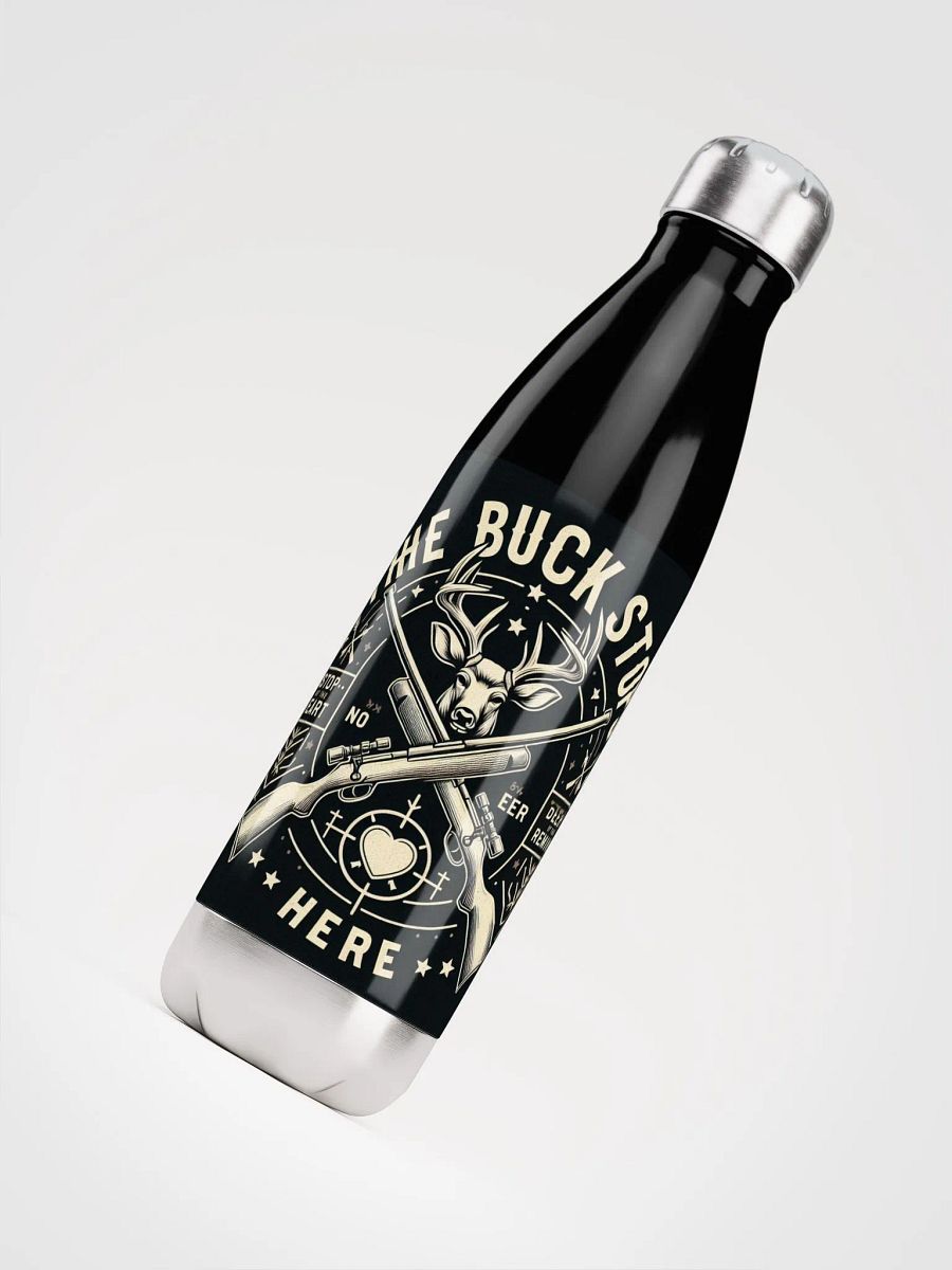 Vintage Deer Head Stainless Steel Water Bottle product image (4)