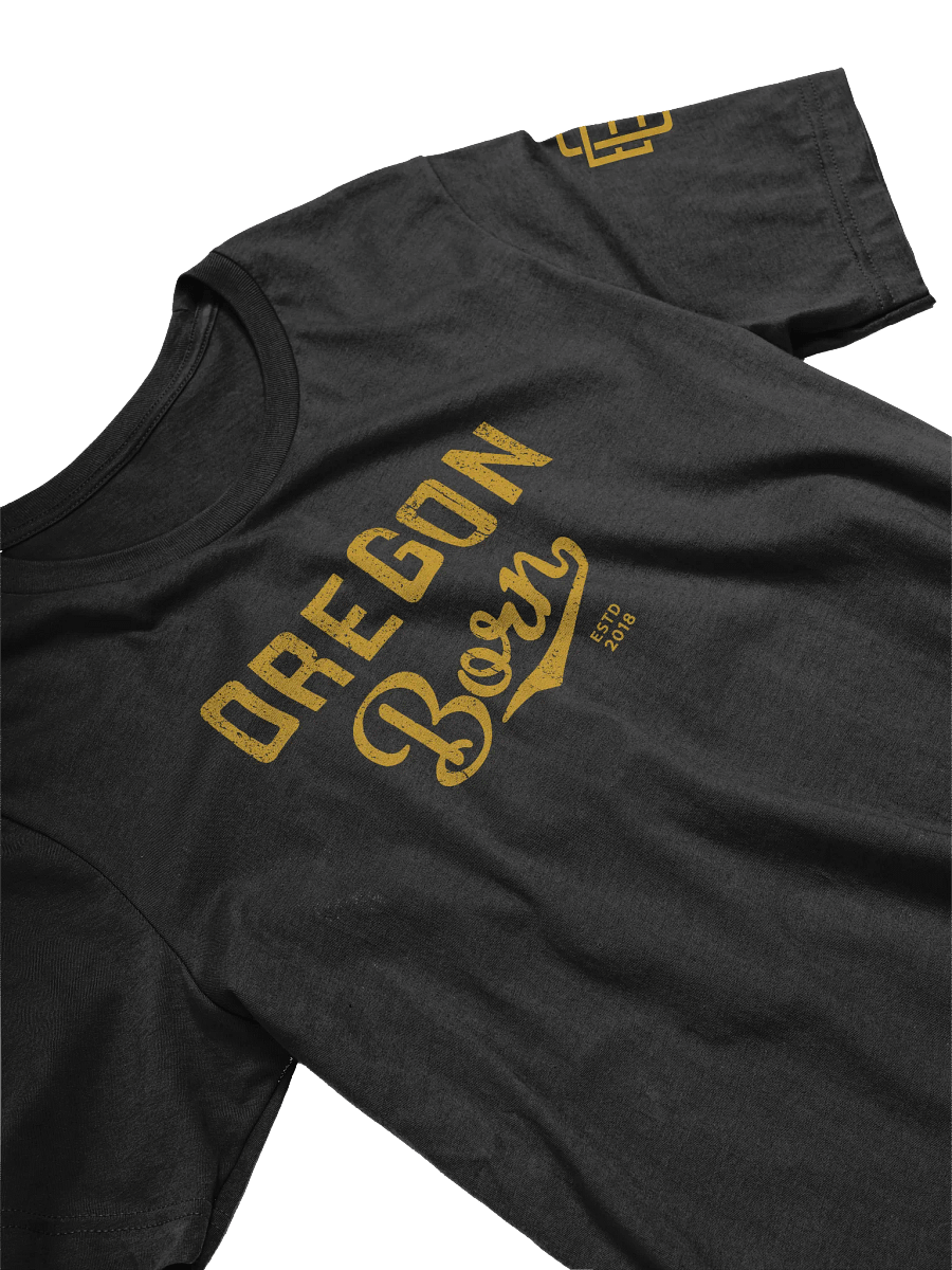 Golden Oregon Born T-Shirt product image (2)