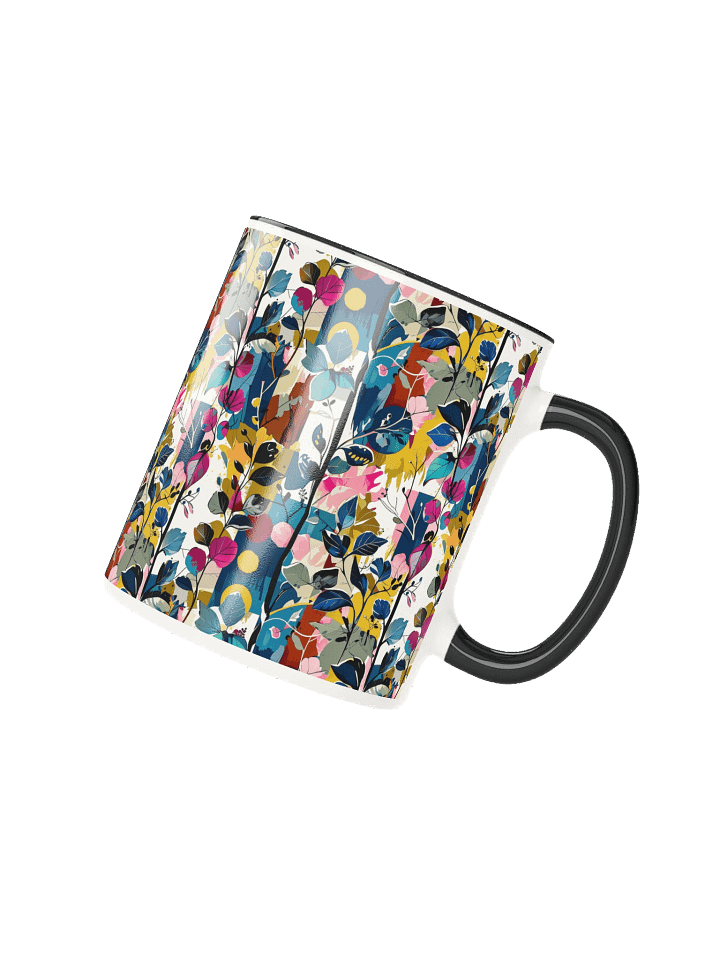 Vibrant Floral Bliss Ceramic Mug product image (6)