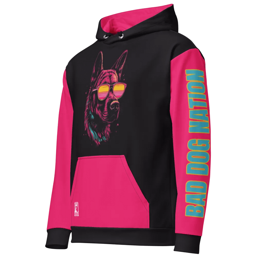 Stay Fierce Vintage - Adult All-Over Print Unisex Hoodie product image (3)
