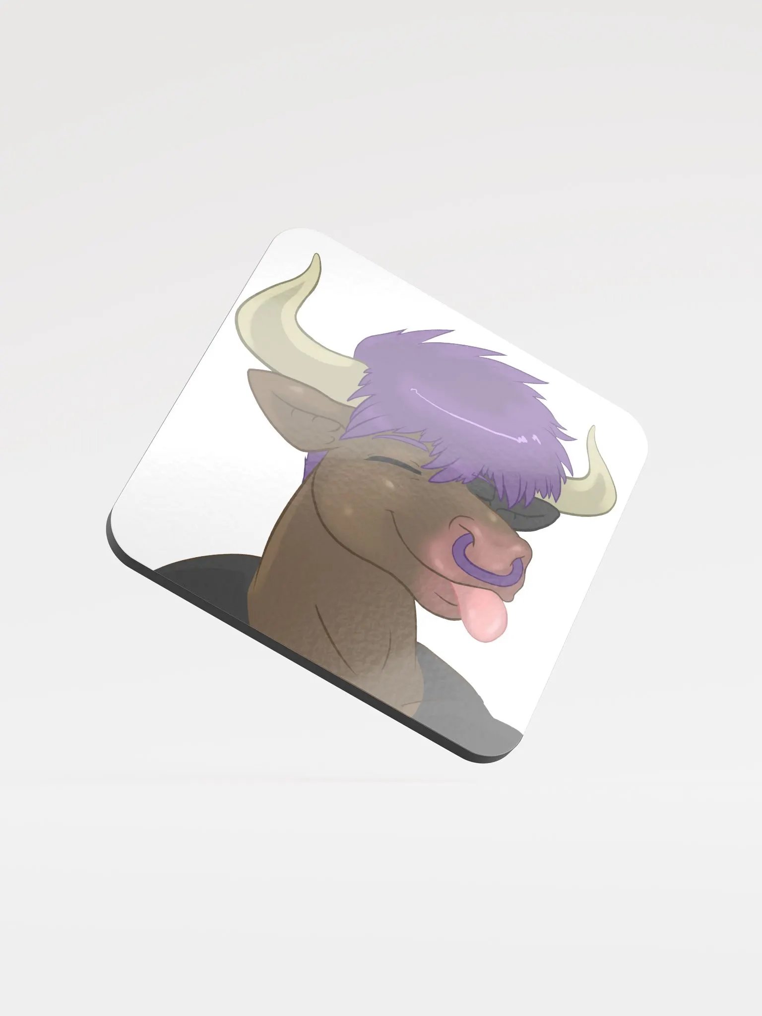 Yuuma Lick Emote Coaster product image (1)