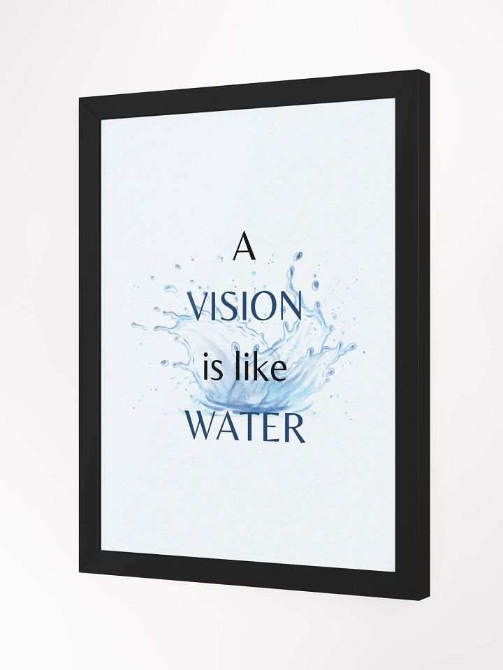 Visionary Splash Framed Poster product image (2)