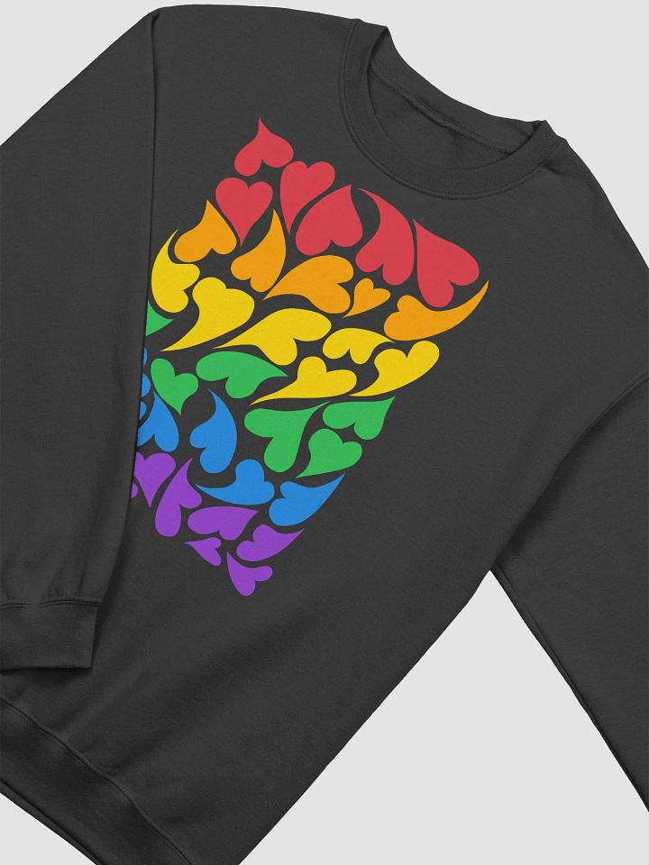 Nestled PRIDE Rainbow Sweatshirt product image (8)