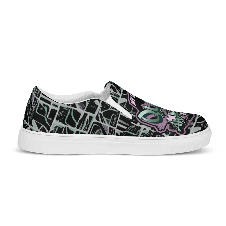 Queen of the Awkward Hug #Autism All Over Print Slip on Shoes product image (11)