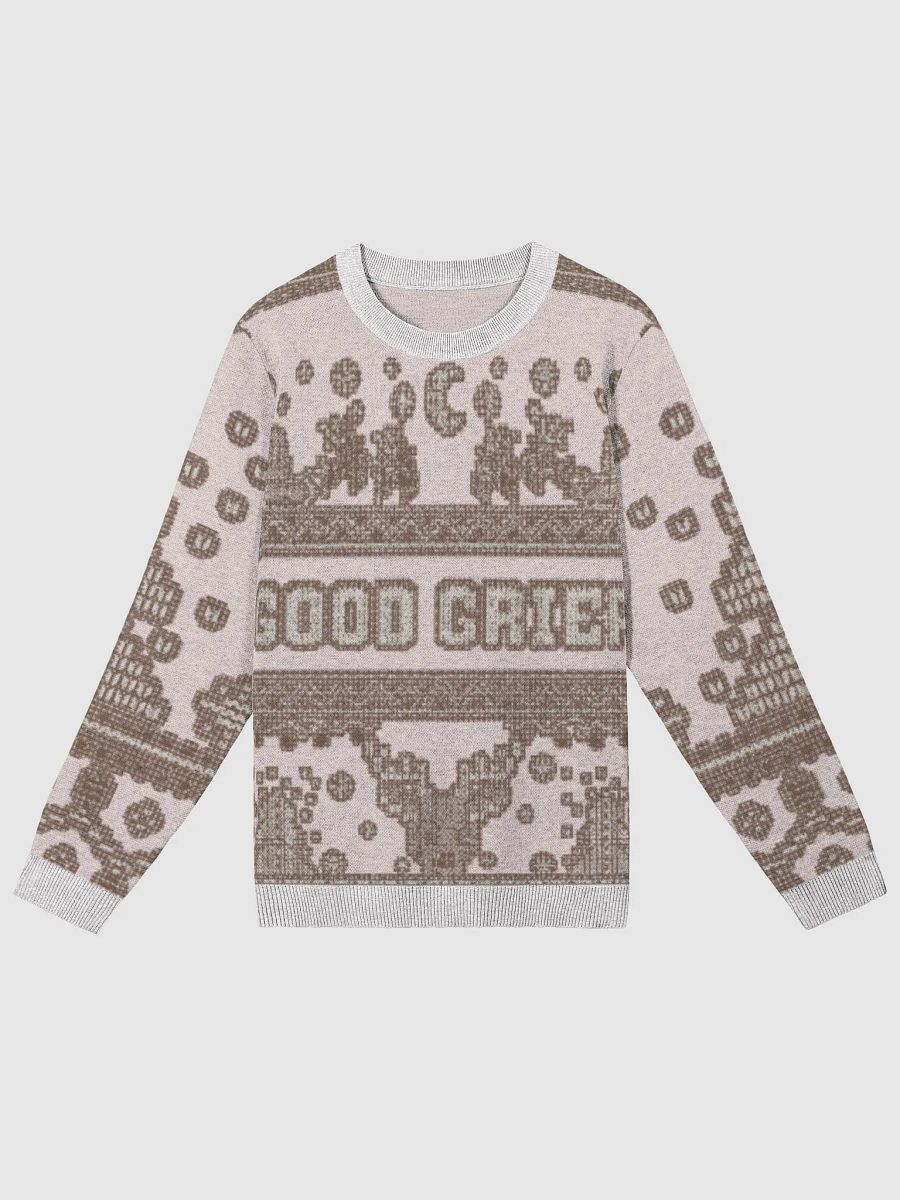 Good Grief Pink Knit Sweater product image (1)