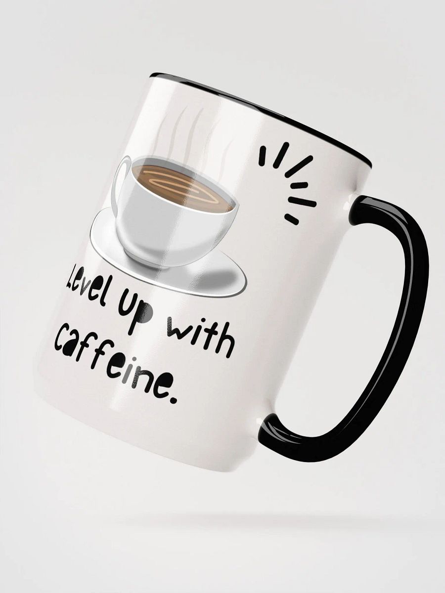 Level up with caffeine Mug product image (3)