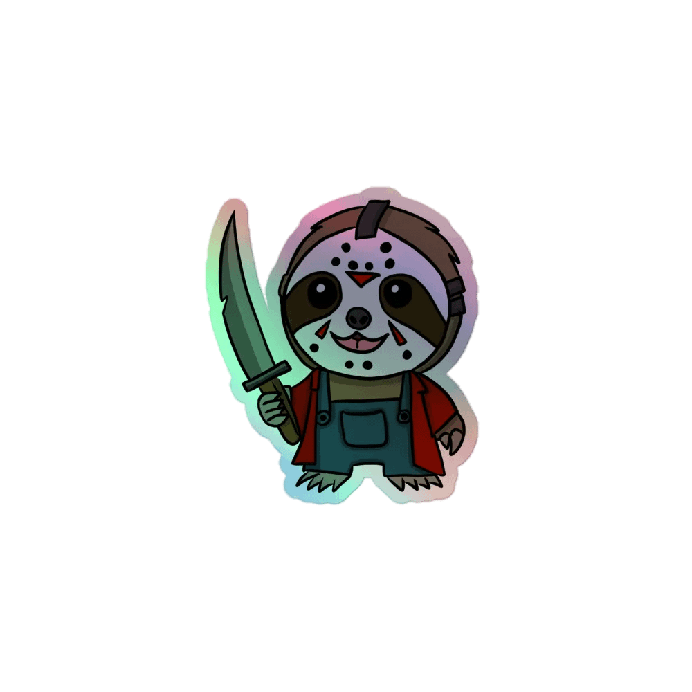 Holographic Sticker Sheet - Jason product image (1)