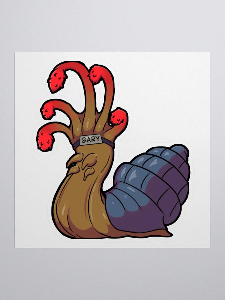 Gary the Snail Sticker product image (1)