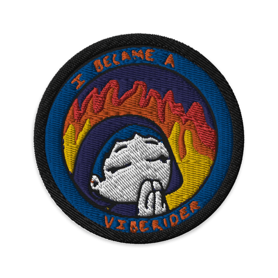 I became a Viberider Badge! Patch product image (1)