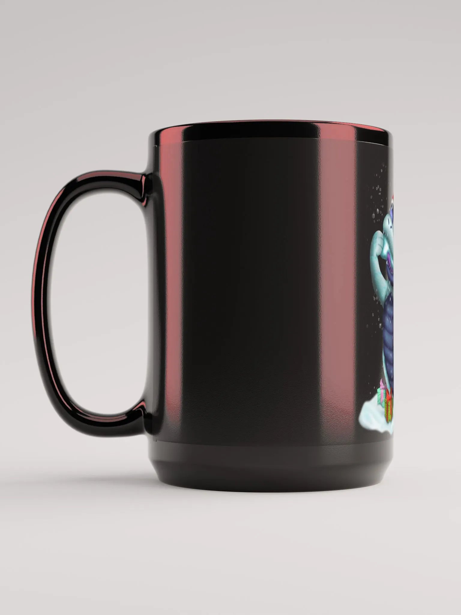 Christmas Dragon Baby (Glossy Mug) product image (6)