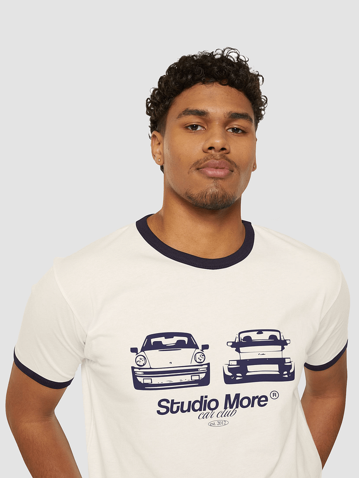 Car Club Retro Ringer T-Shirt product image (2)