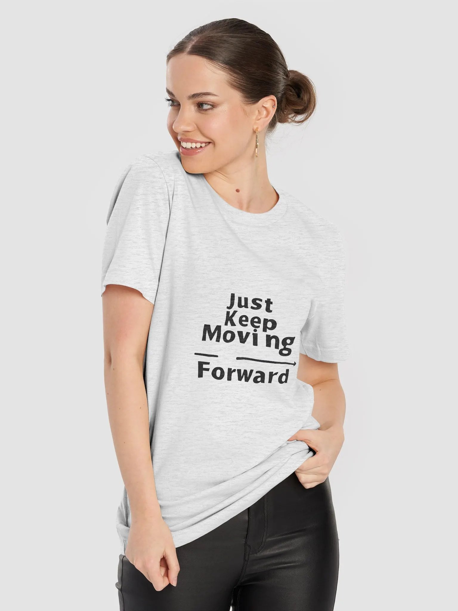 Just Keep Moving Forward Arrow T-Shirt product image (8)