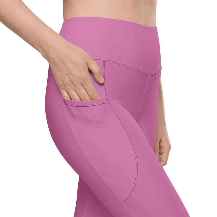 Bubble Gum Summer Leggings w Pockets product image (1)